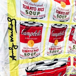 RARE Andy Warhol Pop Art Duvet Cover & Pillow Case